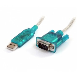 chip on USB) 1 Port USB to Serial RS-232 Adapter Cable - Startech