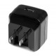 USB wall charger with Quick Charge 2.0 - Black - Travel Charger