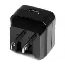 USB wall charger with Quick Charge 2.0 - Black - Travel Charger