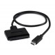 USB 3.1 Gen 2 (10 Gbps) Adapter Cable for 2.5in SATA Drives with USB-C - SATA I/II/III