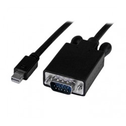 3 ft Mini DisplayPort to VGA Adapter Converter Cable mDP to VGA 1920x1200 Black - Startech