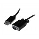 3 ft DisplayPort to VGA Adapter Converter Cable DP to VGA 1920x1200 Black - Startech