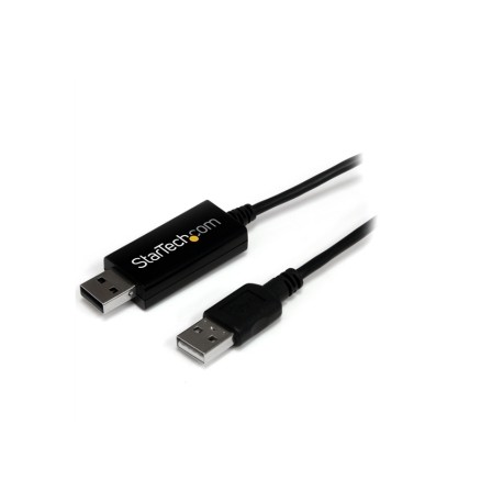 2 Port USB Keyboard Mouse Switch Cable w File Transfer for PC and Mac - Startech