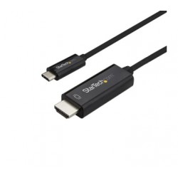 USB C to HDMI Cable - 1m - Black - 4K at 60Hz - Thunderbolt 3 Compatible - USB C Cable - Computer Monitor Cable - Startech