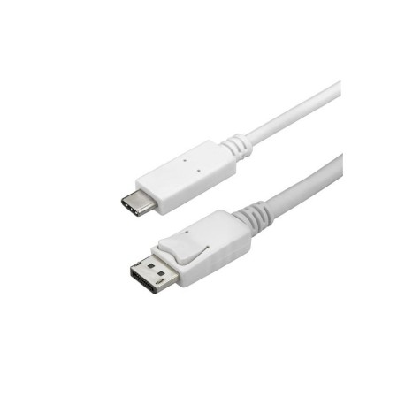USB C to DisplayPort Cable - 3m - White - 4K 60Hz - Thunderbolt 3 Compatible - USB C Cable - USB C Video Adapter - Startech