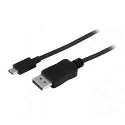 USB C to DisplayPort Cable - 3m - Black - 4K 60Hz - Thunderbolt 3 Compatible - USB C Cable - USB C Video Adapter - Startech