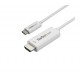 USB C to HDMI Cable - 3m - White - 4K at 60Hz - Computer Monitor Cable - USB C Cable - USB Type C to HDMI Cable - Startech