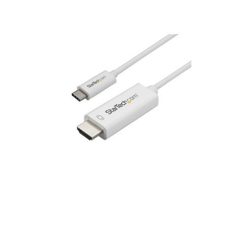 USB C to HDMI Cable - 3m - White - 4K at 60Hz - Computer Monitor Cable - USB C Cable - USB Type C to HDMI Cable - Startech