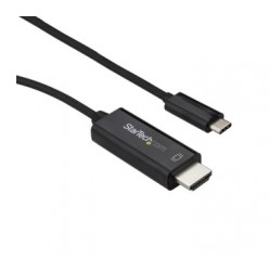 USB C to HDMI Cable - 3m - Black - 4K at 60Hz - Thunderbolt 3 Compatible - USB C Cable - Computer Monitor Cable - Startech