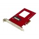 U.2 to PCIe Adapter for 2.5in U.2 NVMe SSD - SFF-8639 - x4 PCI Express 3.0 - Startech