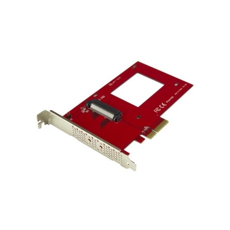 U.2 to PCIe Adapter for 2.5in U.2 NVMe SSD - SFF-8639 - x4 PCI Express 3.0 - Startech