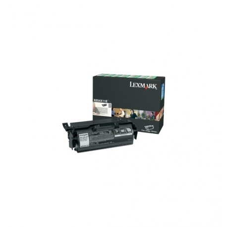 Lexmark X654, X656, X658 tonercartridge Black extra high capacity 36.000 Pages