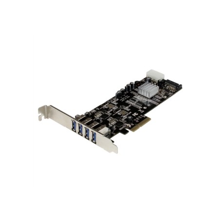 4 Port Dual Bus PCIe SuperSpeed USB 3.0 Adapter Card with LP - Startech