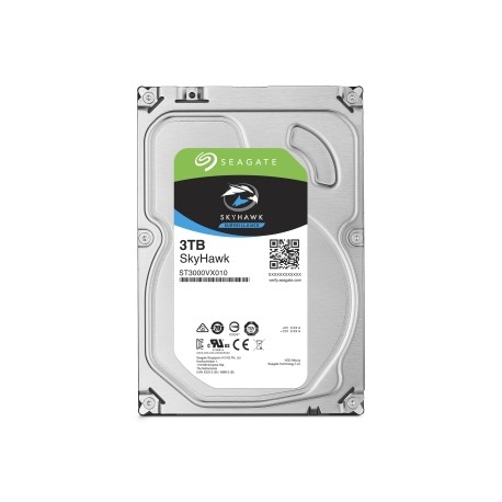 Disque Dur Seagate SKYHAWK 3TB SURVEILLANCE 3.5IN 6GB/S SATA 256MB - Seagate
