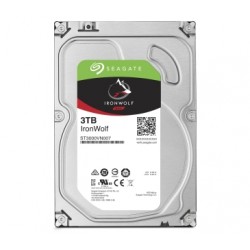 Disque Dur Seagate IRONWOLF 3TB NAS 3.5IN 6Gb/S SATA 64MB - Seagate