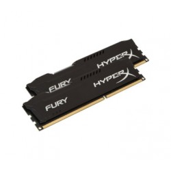 Mémoire Kingston DDR3 - 1600 MHz - 8GB Fury Black CL10 ( 2x4GB ) + Headspread ** Best Choice ** - Kingston