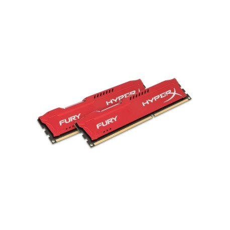 Mémoire Kingston DDR3 - 1600MHz - 16GB Fury Red ( 2x8GB ) CL10 + Headspread - Kingston