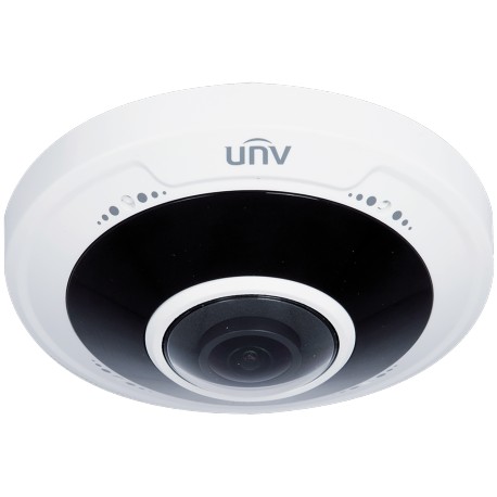 UNIVIEW 4 MEGAPIXEL 1.6MM LENS OUTDOOR FISHEYE DOME IP CAMERA