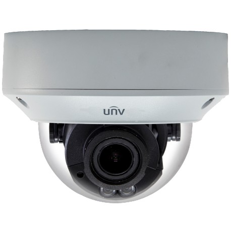 UNIVIEW 8 MEGAPIXEL 2.8-12MM LENS OUTDOOR DOME IP CAMERA